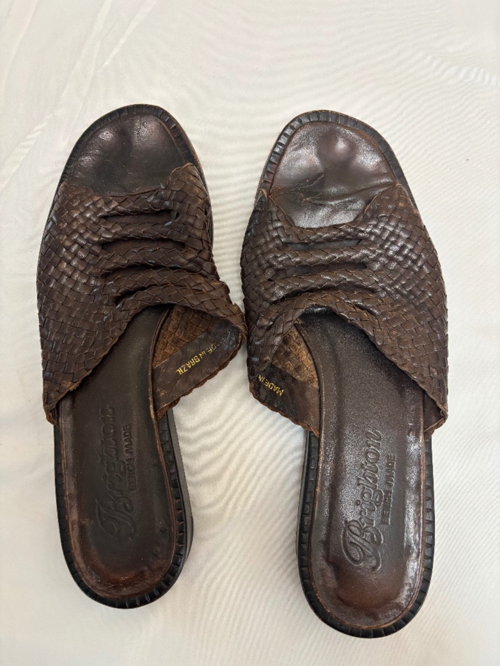 Bench made leather sandals